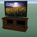 TV Stand Artist Rendering